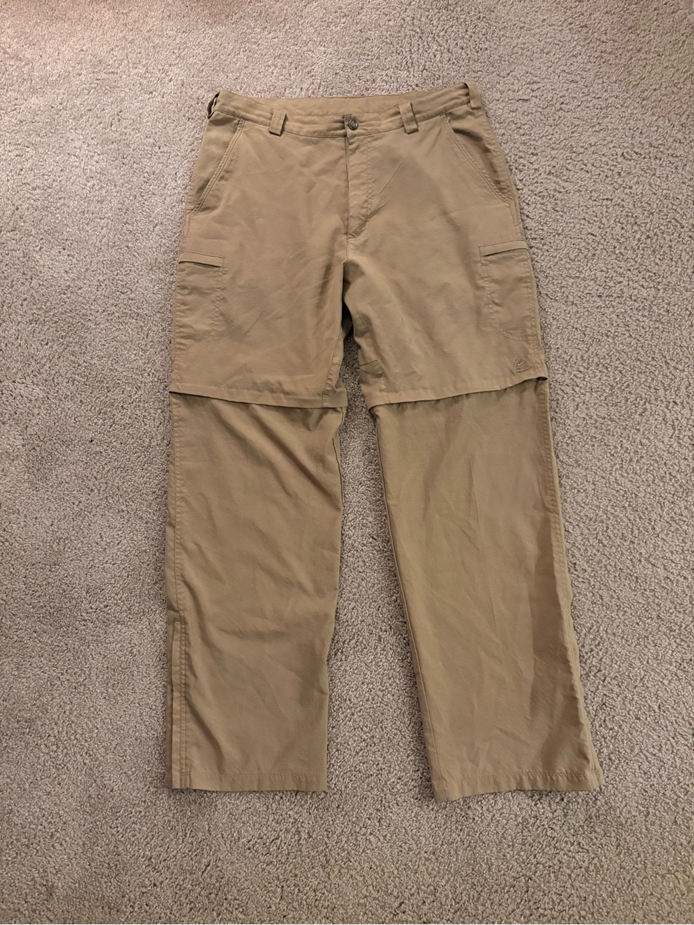 Vintage Nike ACG Khaki Convertible Pants
